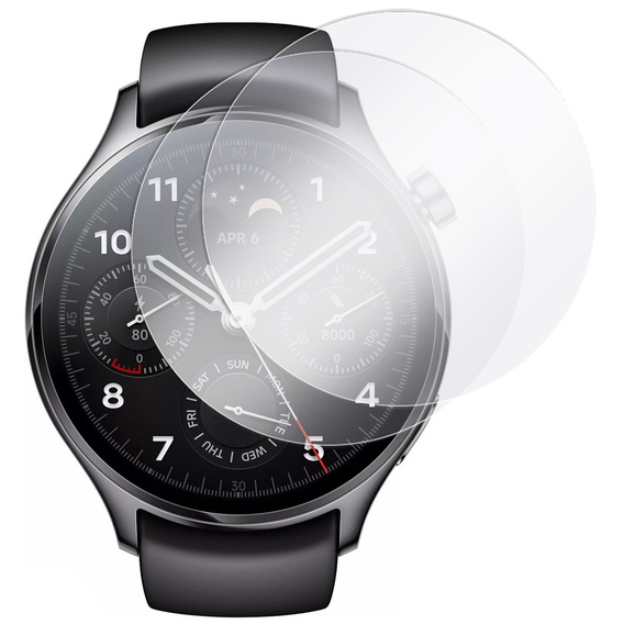 2x Szkło Hartowane ERBORD do Xiaomi Watch S1 Pro, Szybka