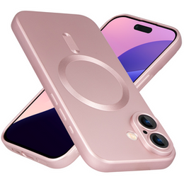 Etui do iPhone 16 Plus, ColorMag, do MagSafe, różowe