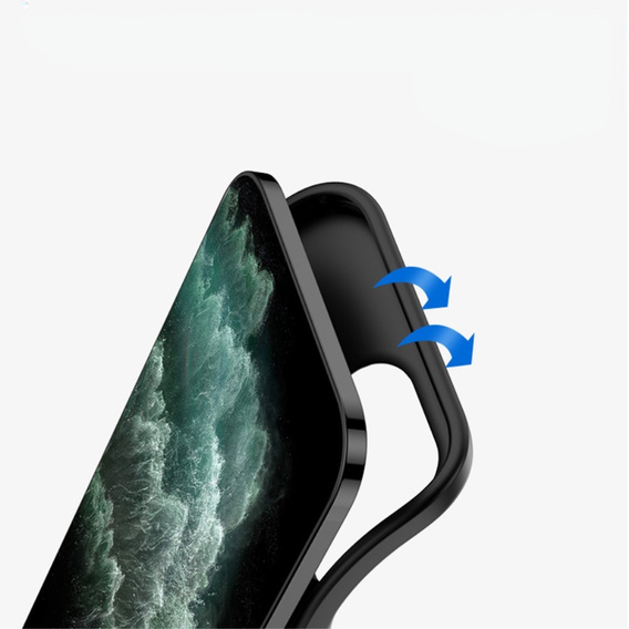 Etui z Baterią 6800mAh do iPhone X / XS, Oxford Cloth, Czarne