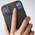 Etui do iPhone 15, Suritch Shockproof, do MagSafe, czarne
