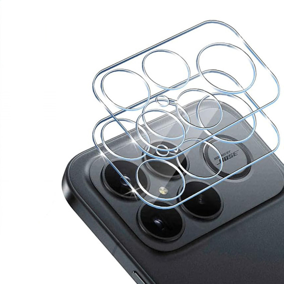 2x Szkło hartowane na aparat ERBORD do Xiaomi Poco F8 Ultra, Przezroczyste