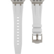 Pasek Silikonowy do Apple Watch 1/2/3/4/5/6/7/8/9/10/11/SE Ultra 1/2/3 42/44/45/46/49mm, Biały