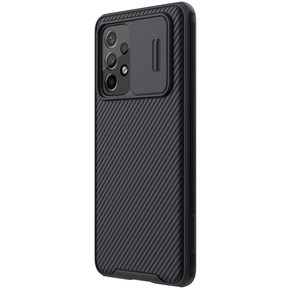 Zestaw Etui NILLKIN do Samsung Galaxy A53 5G, CamShield Case, Czarne + Szkło