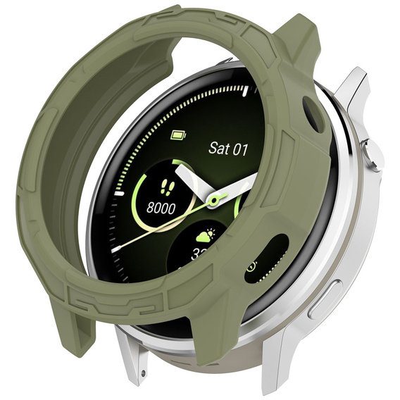 Etui ochronne do Garmin Venu 4 45mm - zielone