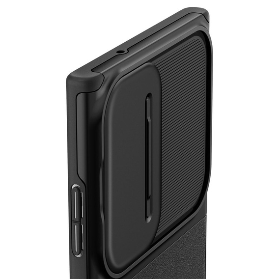 OUTLET Etui Spigen do Samsung Galaxy S23 Ultra, Optik Armor, Czarne