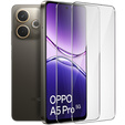 2x Szkło Hartowane do Oppo A5 Pro 5G, ERBORD 9H Hard Glass, szybka