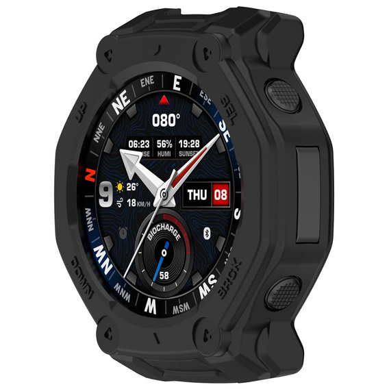 Etui ochronne do Amazfit T-Rex 3 Pro, czarne