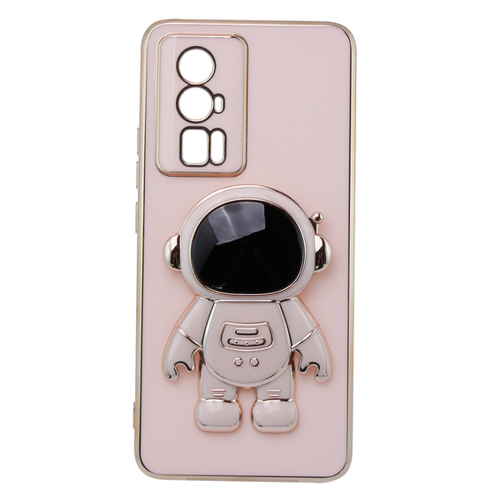 Etui do Xiaomi Poco F5 Pro, Astronaut, różowe