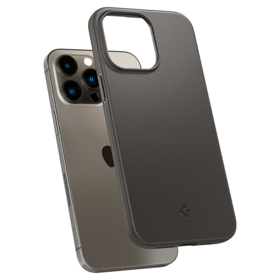 Etui Spigen do iPhone 14 Pro Max, Thin Fit, Gunmetal