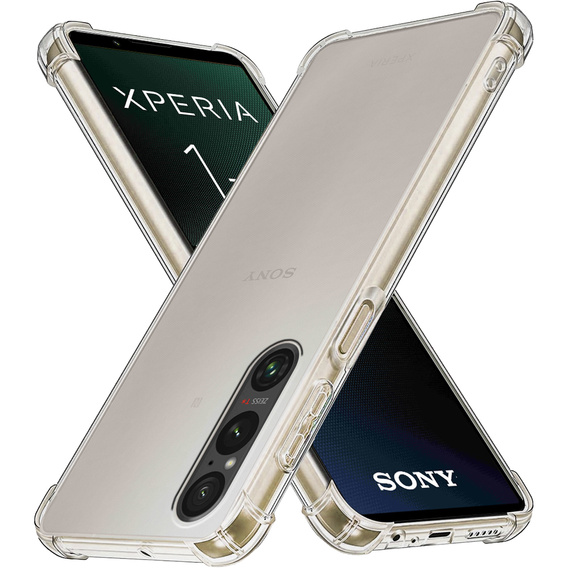 Etui do Sony Xperia 1 V, Dropproof, Przezroczyste