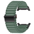 Pasek nylonowy do Samsung Galaxy Watch Ultra 47mm (2025 / 2024), Zielony