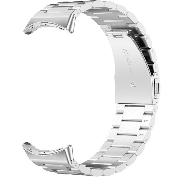 Stalowa Bransoleta do Google Pixel Watch 1 / 2 / 3 41mm, Srebrna