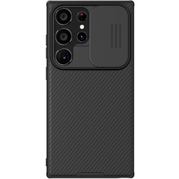 Etui do Samsung Galaxy S24 Ultra, pancerne Nillkin, CamShield Pro, Czarne