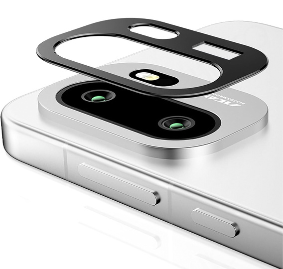 2x Szkło hartowane na aparat ERBORD do OnePlus 15R, Czarne