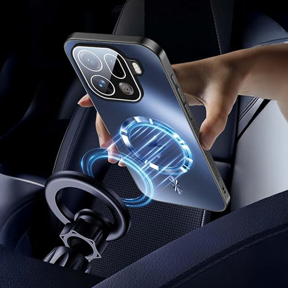 Etui ochronne do Oppo Find X9 Pro, do MagSafe, czarne