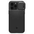 Etui SPIGEN do iPhone 15 Pro Max, Optik Armor MagSafe, Czarne