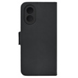 Etui z klapką do Oppo A38 4G / Oppo A18 4G, Card Slot, czarne