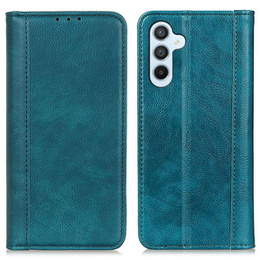 Etui do Samsung Galaxy A55 5G, Wallet Litchi Leather, zielone