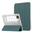 Etui do iPad Pro 11" 2024 (5 gen.), Smartcase Hybrid, z miejscem na rysik, zielone