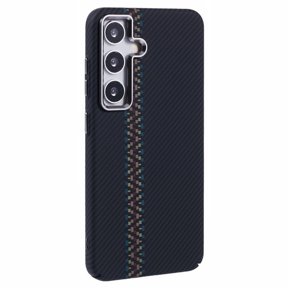 Etui do Samsung S25+ Plus, Carbon Fiber MagSafe, czarne