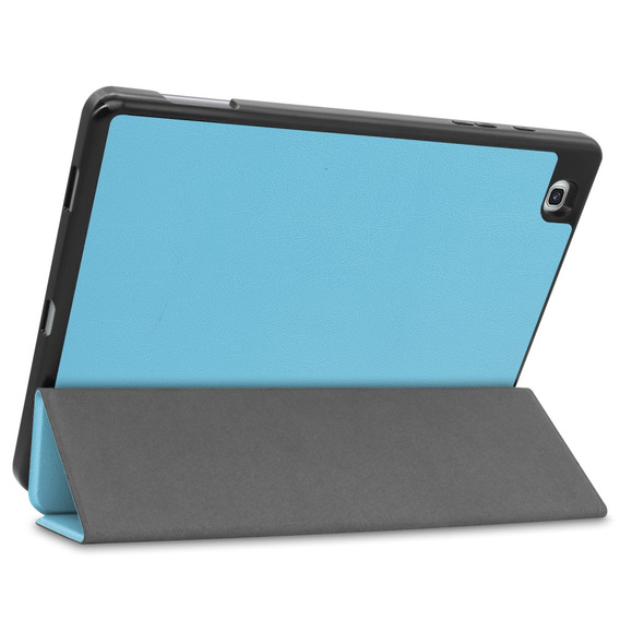 Etui do Samsung Galaxy Tab S6 Lite Tri-fold, z miejscem na rysik, niebieskie