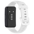 Pasek Silikonowy do Huawei Band 8 / Huawei Band 9 / Huawei Band 10, Biały, Jasnozielony, Czerwony