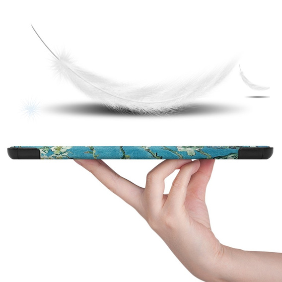 Etui do Samsung Galaxy Tab S6 Lite 10.4" 2020/2022/2024, Smartcase, Kwiat wiśni