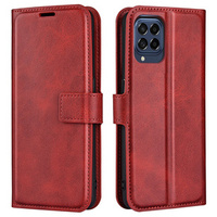 Etui Wallet do Samsung Galaxy M53 5G, Protective Cover, Red