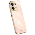 Etui do Xiaomi Redmi Note 13 5G, Glamour CamShield, różowe