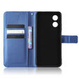 Etui z klapką do Oppo A17, Smart Magnet, niebieskie
