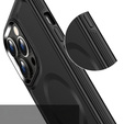 Etui magnetyczne MagGuard do iPhone 15 Pro Max, MagSafe, czarne