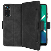 Etui z klapką do Xiaomi Redmi Note 11 / 11S, Card Slot, czarne