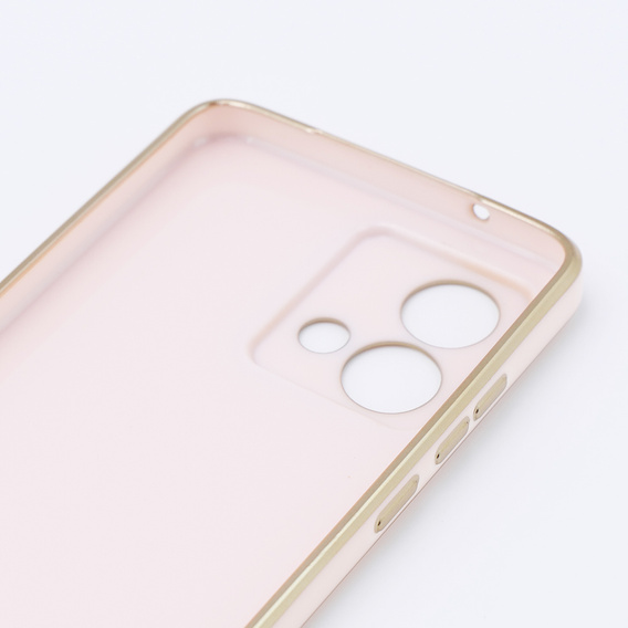 Etui do Motorola Moto G84 5G, Glamour CamShield, różowe rose gold