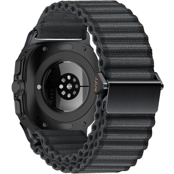 Pasek nylonowy do Samsung Galaxy Watch Ultra 47mm (2025 / 2024), Czarny