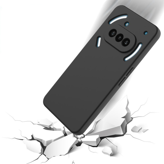 Etui do Nothing Phone 3a, Silicone Lite, czarne