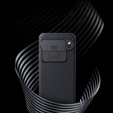 Etui Nillkin CamShield Pro Series do Google Pixel 9/9 Pro – czarne, z przesuwaną osłoną aparatu