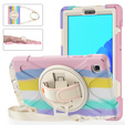 Etui do Samsung Galaxy Tab A7 Lite, Pancerne obrotowe 360, Kolorowe