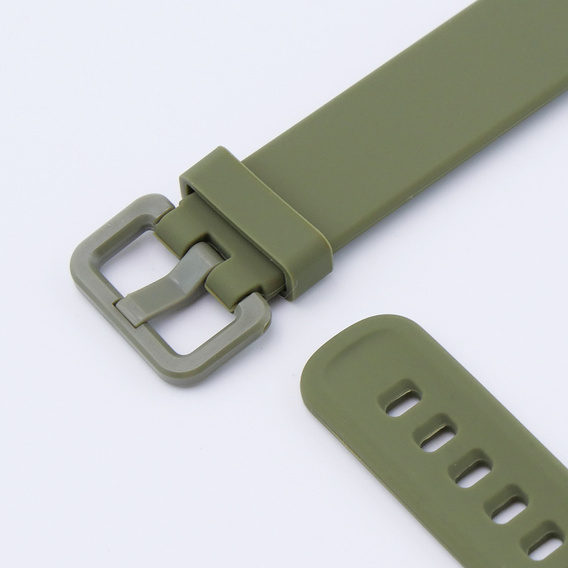 Pasek Silikonowy do Xiaomi Smart Band 10 / 9 / 8, Zielony