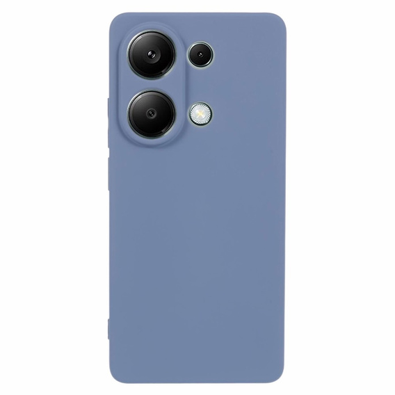 Etui do Xiaomi Redmi Note 13 Pro 4G / Xiaomi Redmi Note 14S / Xiaomi Poco M6 Pro 4G, Silicone Lite, granatowe