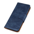 Skórzane Etui Wallet do Xiaomi Redmi Note 10 Pro, Blue