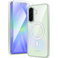 Etui do Samsung Galaxy A36 5G, Dropproof MagSafe, przezroczyste + Szkło hartowane 9H