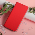 Etui do Oppo Reno 11F 5G, Smart Magnet, czerwone + Szkło 9H