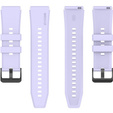 3x Pasek silikonowy 22mm uniwersalny, Fioletowy, Turkusowy, Różowy