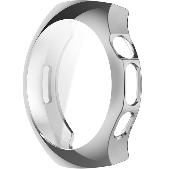 2w1 Etui z Osłoną na ekran do Huawei Watch 5 42mm, Srebrne