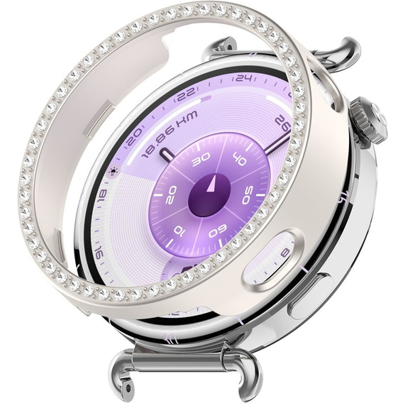 Etui ochronne do Huawei Watch GT 6 41mm, beżowe