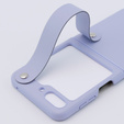 Etui Wristband Kickstand do Samsung Galaxy Z Flip7 FE / Z Flip6, Fioletowe