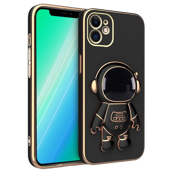 Etui do iPhone 12 Mini, Astronaut, czarne