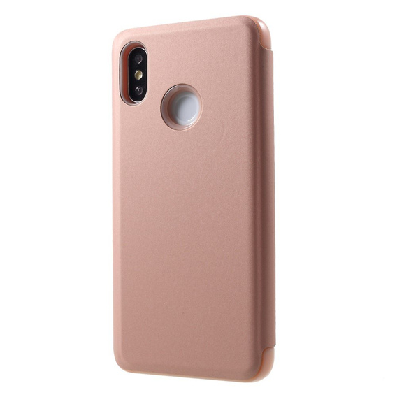 Etui Mirror View Case do Xiaomi Mi 8 / 8 Pro - Rose Gold