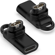 Mini złącze / Adapter do zegarków Garmin, Czarny