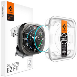 2x Szkło Hartowane Spigen do Samsung Galaxy Watch Ultra 47mm (2025 / 2024), Glas.TR "EZ FIT", Clear